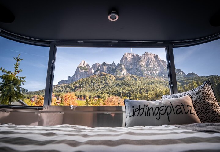 Blick aus dem Wohnmobil