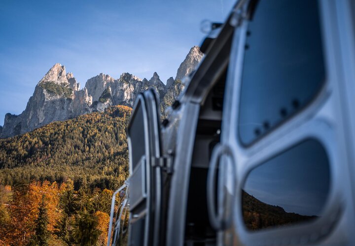 Detailaufnahme Wohnwagen